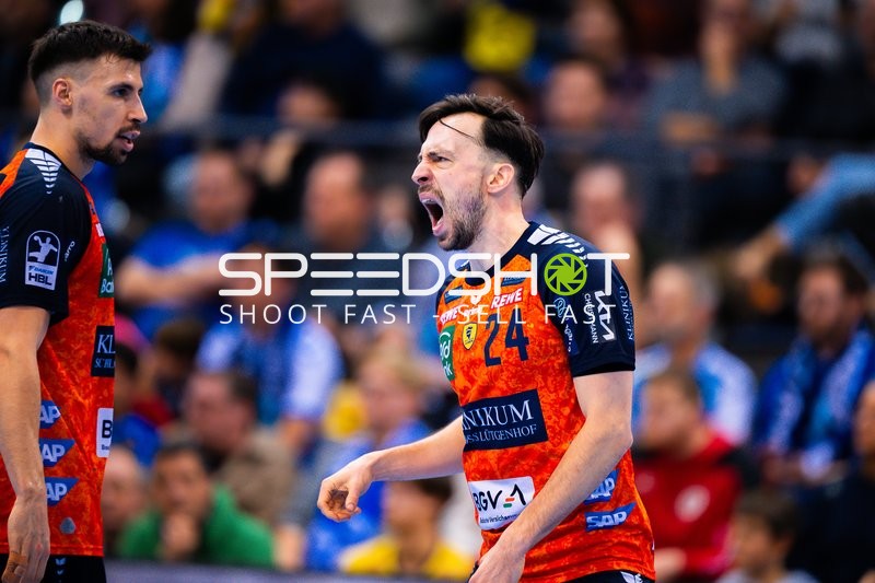 Handball I Herren I Saison 2024-2025 I Daikin Handballbundesliga I 16. Spieltag I TVB Stuttgart - Rhein-Neckar Löwen I 23.12.2024