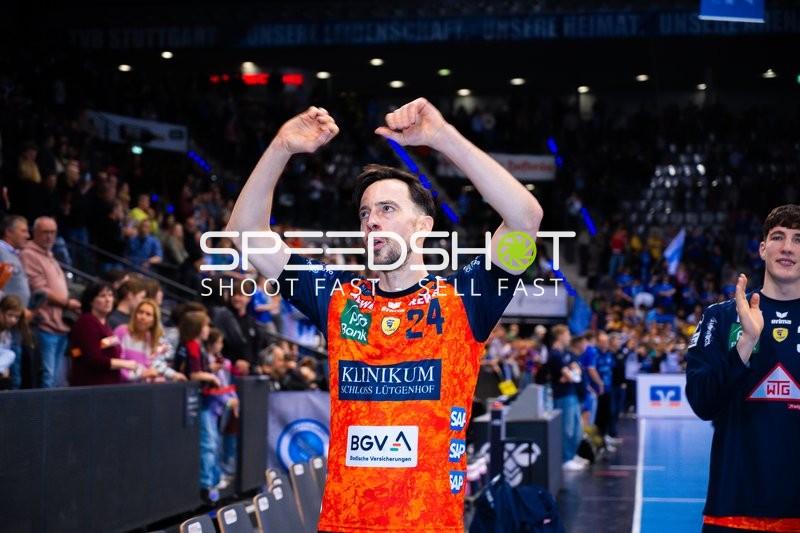 Handball I Herren I Saison 2024-2025 I Daikin Handballbundesliga I 16. Spieltag I TVB Stuttgart - Rhein-Neckar Löwen I 23.12.2024