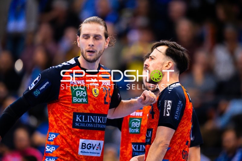 Handball I Herren I Saison 2024-2025 I Daikin Handballbundesliga I 16. Spieltag I TVB Stuttgart - Rhein-Neckar Löwen I 23.12.2024