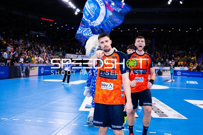 Handball I Herren I Saison 2024-2025 I Daikin Handballbundesliga I 16. Spieltag I TVB Stuttgart - Rhein-Neckar Löwen I 23.12.2024