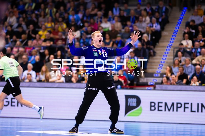 Handball I Herren I Saison 2024-2025 I Daikin Handballbundesliga I 16. Spieltag I TVB Stuttgart - Rhein-Neckar Löwen I 23.12.2024