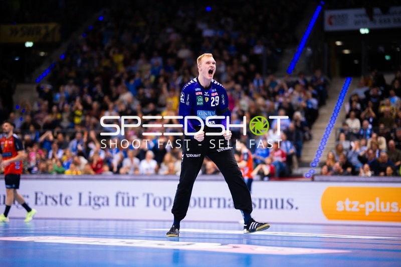 Handball I Herren I Saison 2024-2025 I Daikin Handballbundesliga I 16. Spieltag I TVB Stuttgart - Rhein-Neckar Löwen I 23.12.2024