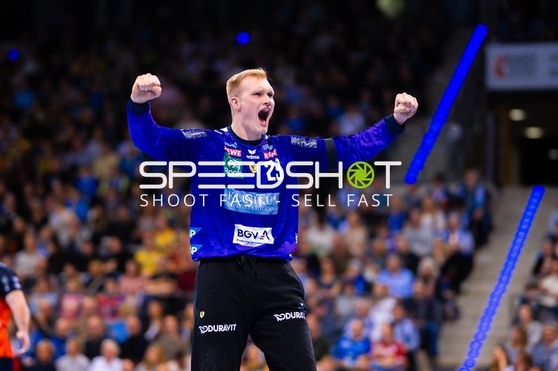 Handball I Herren I Saison 2024-2025 I Daikin Handballbundesliga I 16. Spieltag I TVB Stuttgart - Rhein-Neckar Löwen I 23.12.2024