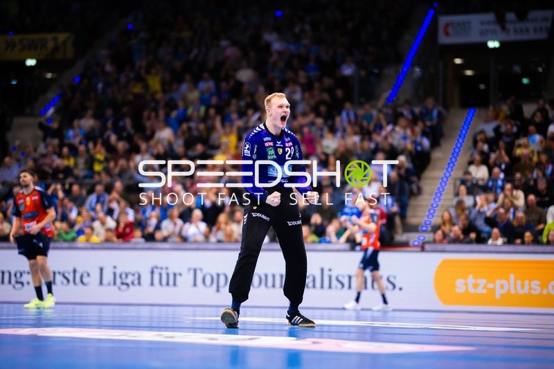 Handball I Herren I Saison 2024-2025 I Daikin Handballbundesliga I 16. Spieltag I TVB Stuttgart - Rhein-Neckar Löwen I 23.12.2024