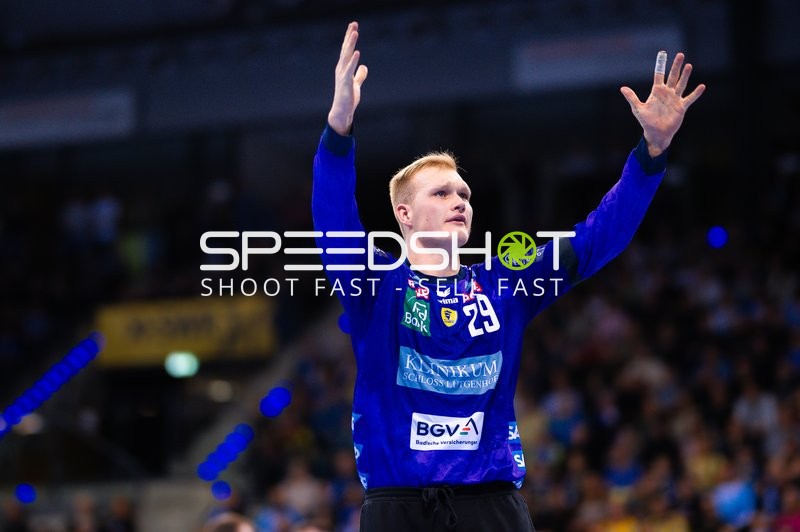 Handball I Herren I Saison 2024-2025 I Daikin Handballbundesliga I 16. Spieltag I TVB Stuttgart - Rhein-Neckar Löwen I 23.12.2024