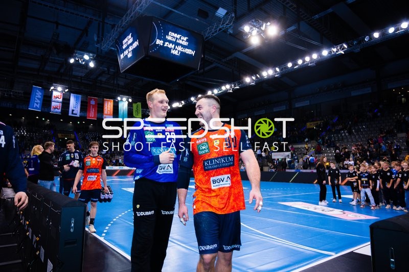 Handball I Herren I Saison 2024-2025 I Daikin Handballbundesliga I 16. Spieltag I TVB Stuttgart - Rhein-Neckar Löwen I 23.12.2024