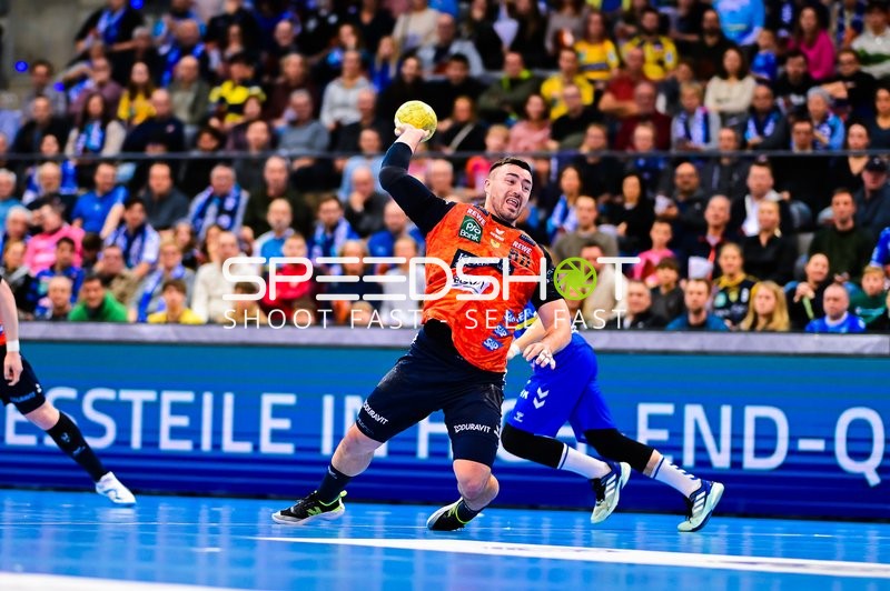 Handball I Herren I Saison 2024-2025 I Daikin Handballbundesliga I 16. Spieltag I TVB Stuttgart - Rhein-Neckar Löwen I 23.12.2024