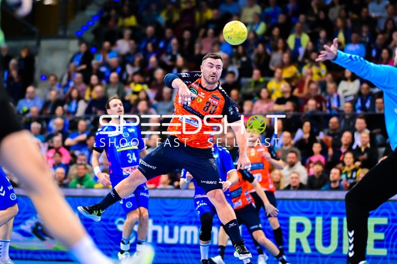 Handball I Herren I Saison 2024-2025 I Daikin Handballbundesliga I 16. Spieltag I TVB Stuttgart - Rhein-Neckar Löwen I 23.12.2024