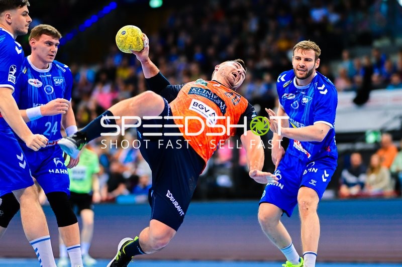 Handball I Herren I Saison 2024-2025 I Daikin Handballbundesliga I 16. Spieltag I TVB Stuttgart - Rhein-Neckar Löwen I 23.12.2024