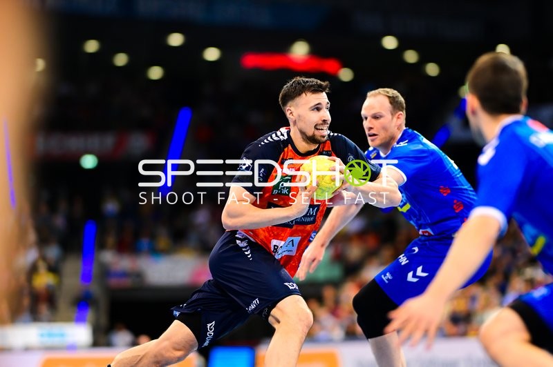 Handball I Herren I Saison 2024-2025 I Daikin Handballbundesliga I 16. Spieltag I TVB Stuttgart - Rhein-Neckar Löwen I 23.12.2024