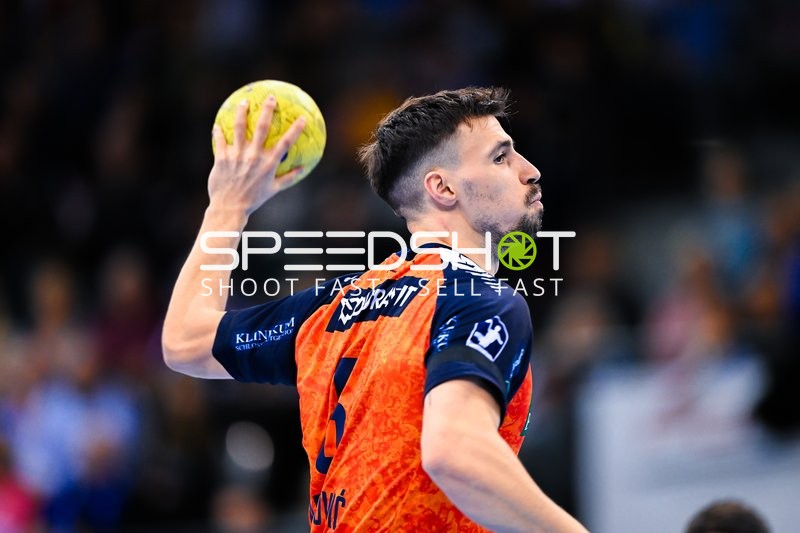 Handball I Herren I Saison 2024-2025 I Daikin Handballbundesliga I 16. Spieltag I TVB Stuttgart - Rhein-Neckar Löwen I 23.12.2024