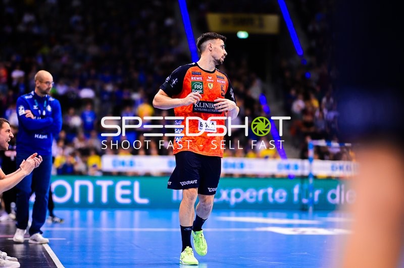 Handball I Herren I Saison 2024-2025 I Daikin Handballbundesliga I 16. Spieltag I TVB Stuttgart - Rhein-Neckar Löwen I 23.12.2024