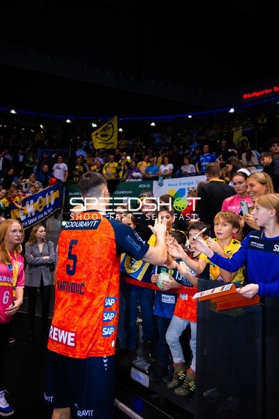 Handball I Herren I Saison 2024-2025 I Daikin Handballbundesliga I 16. Spieltag I TVB Stuttgart - Rhein-Neckar Löwen I 23.12.2024