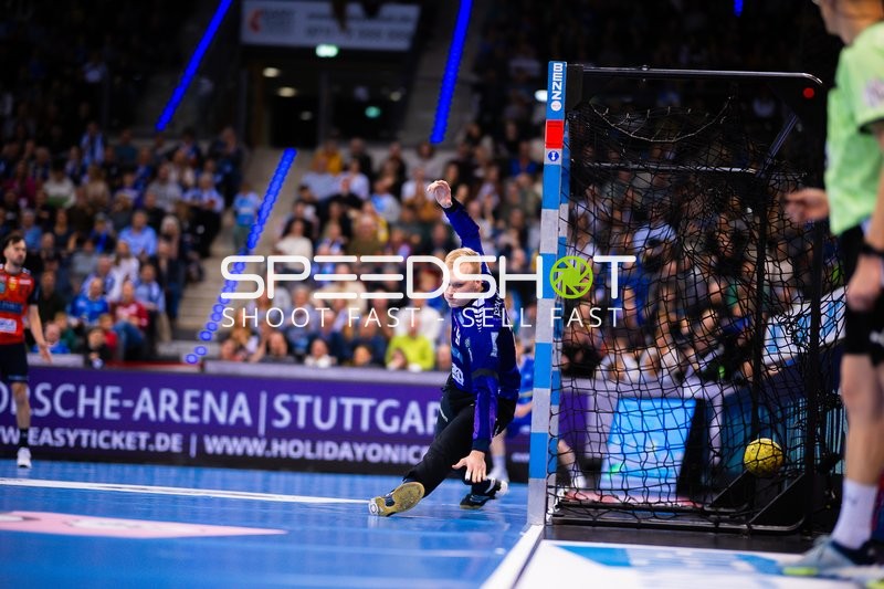 Handball I Herren I Saison 2024-2025 I Daikin Handballbundesliga I 16. Spieltag I TVB Stuttgart - Rhein-Neckar Löwen I 23.12.2024