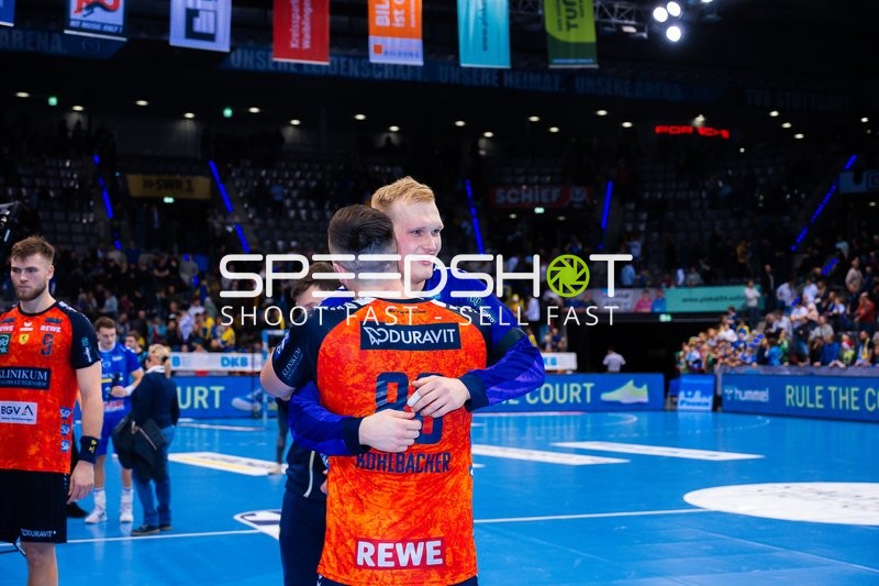 Handball I Herren I Saison 2024-2025 I Daikin Handballbundesliga I 16. Spieltag I TVB Stuttgart - Rhein-Neckar Löwen I 23.12.2024