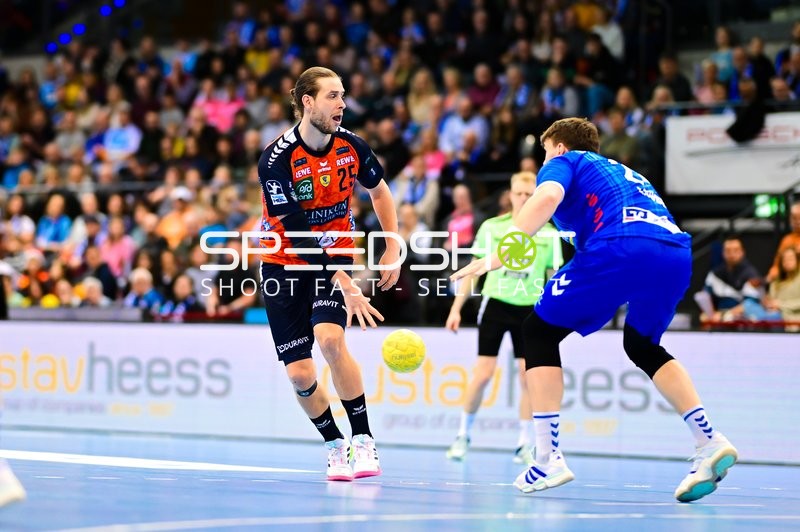 Handball I Herren I Saison 2024-2025 I Daikin Handballbundesliga I 16. Spieltag I TVB Stuttgart - Rhein-Neckar Löwen I 23.12.2024