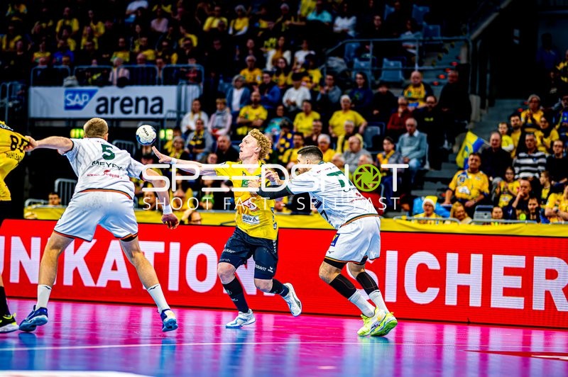 Handball I Herren I Saison 2024-2025 I Daikin Handballbundesliga I 17. Spieltag I Rhein-Neckar Löwen - HSG Wetzlar I 26.12.2024