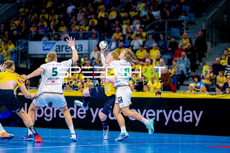 Handball I Herren I Saison 2024-2025 I Daikin Handballbundesliga I 17. Spieltag I Rhein-Neckar Löwen - HSG Wetzlar I 26.12.2024