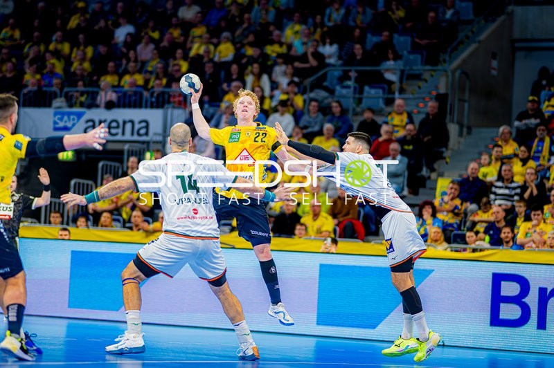 Handball I Herren I Saison 2024-2025 I Daikin Handballbundesliga I 17. Spieltag I Rhein-Neckar Löwen - HSG Wetzlar I 26.12.2024