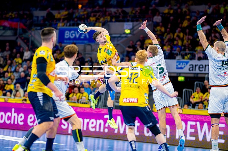 Handball I Herren I Saison 2024-2025 I Daikin Handballbundesliga I 17. Spieltag I Rhein-Neckar Löwen - HSG Wetzlar I 26.12.2024