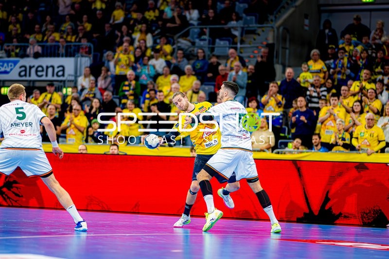 Handball I Herren I Saison 2024-2025 I Daikin Handballbundesliga I 17. Spieltag I Rhein-Neckar Löwen - HSG Wetzlar I 26.12.2024