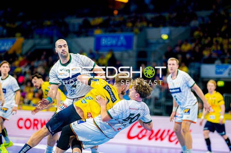 Handball I Herren I Saison 2024-2025 I Daikin Handballbundesliga I 17. Spieltag I Rhein-Neckar Löwen - HSG Wetzlar I 26.12.2024