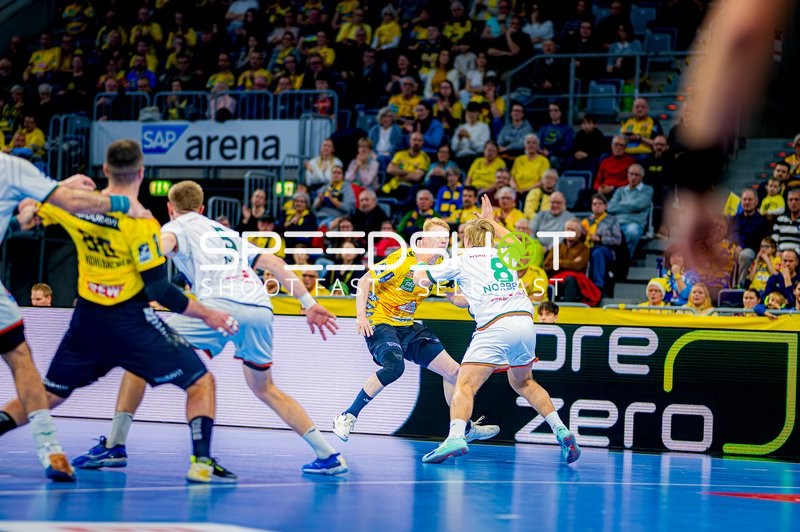 Handball I Herren I Saison 2024-2025 I Daikin Handballbundesliga I 17. Spieltag I Rhein-Neckar Löwen - HSG Wetzlar I 26.12.2024