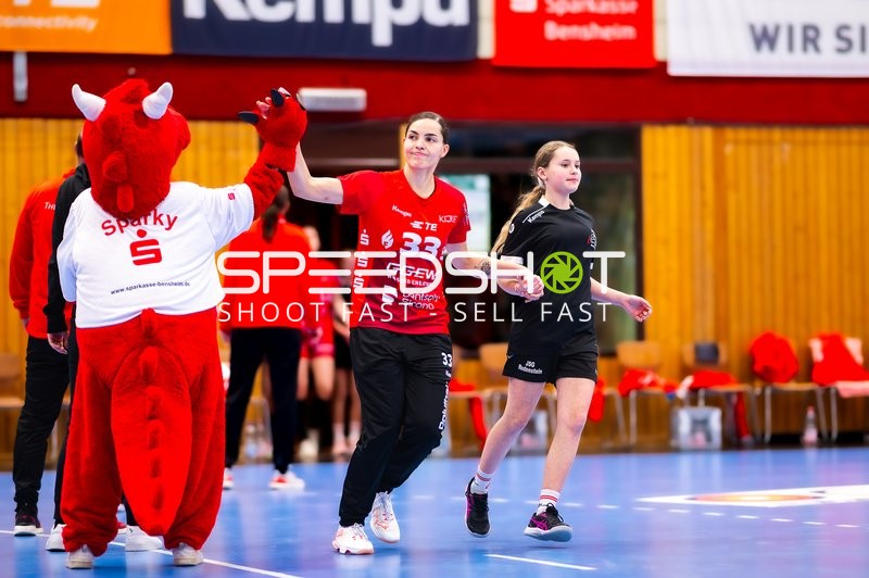 Handball I Frauen I Saison 2024-2025 I 1. Bundesliga I 9. Spieltag I HSG Bensheim/Auerbach - TSV Bayer 04 Leverkusen I 27.12.2024