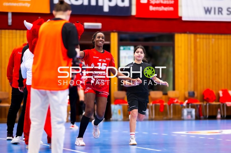 Handball I Frauen I Saison 2024-2025 I 1. Bundesliga I 9. Spieltag I HSG Bensheim/Auerbach - TSV Bayer 04 Leverkusen I 27.12.2024