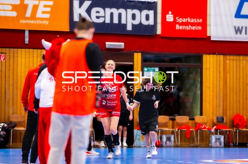Handball I Frauen I Saison 2024-2025 I 1. Bundesliga I 9. Spieltag I HSG Bensheim/Auerbach - TSV Bayer 04 Leverkusen I 27.12.2024