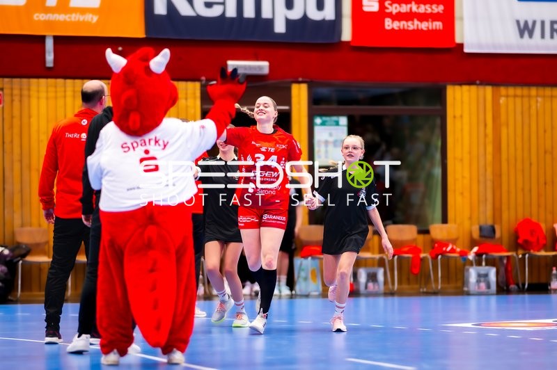Handball I Frauen I Saison 2024-2025 I 1. Bundesliga I 9. Spieltag I HSG Bensheim/Auerbach - TSV Bayer 04 Leverkusen I 27.12.2024