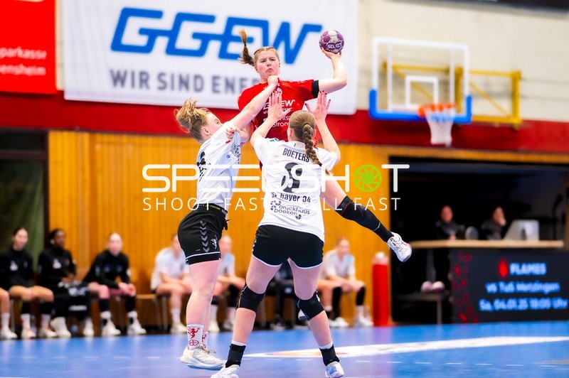 Handball I Frauen I Saison 2024-2025 I 1. Bundesliga I 9. Spieltag I HSG Bensheim/Auerbach - TSV Bayer 04 Leverkusen I 27.12.2024