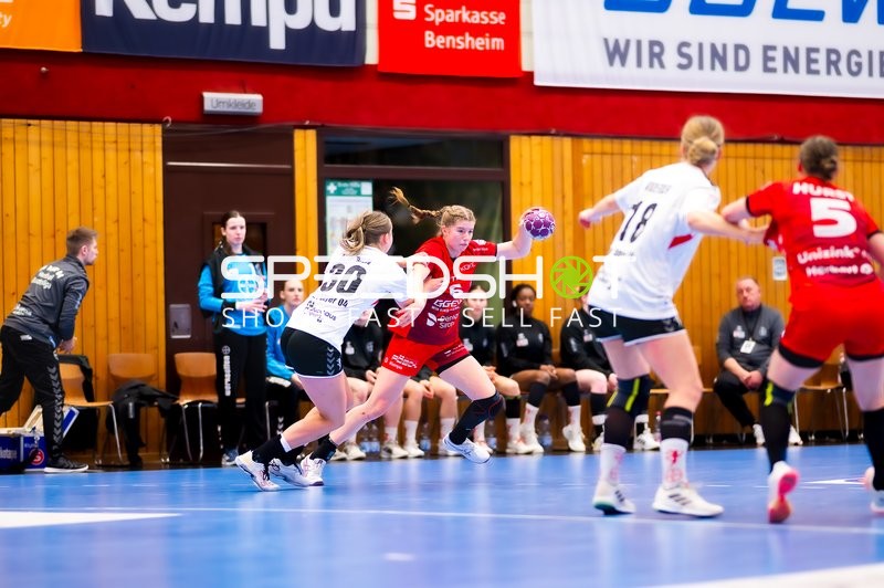 Handball I Frauen I Saison 2024-2025 I 1. Bundesliga I 9. Spieltag I HSG Bensheim/Auerbach - TSV Bayer 04 Leverkusen I 27.12.2024