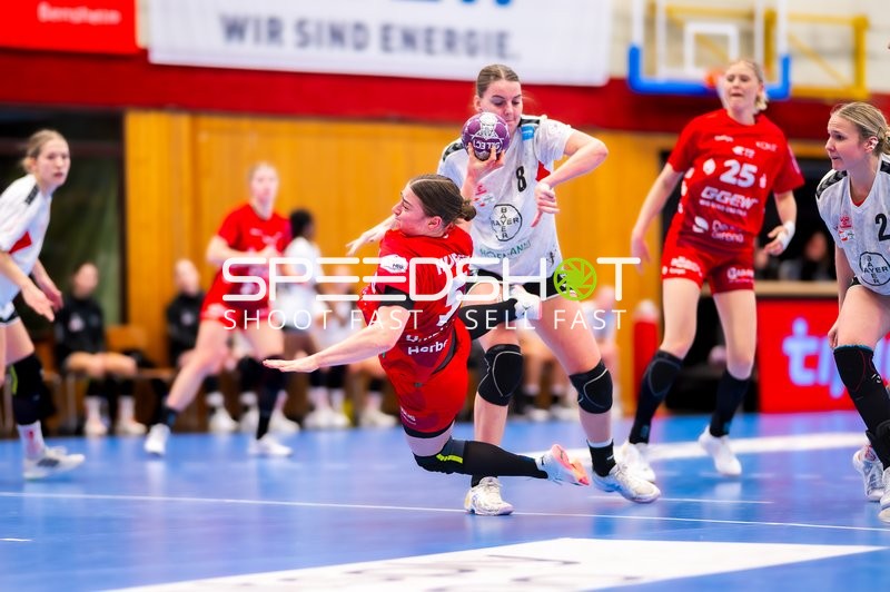 Handball I Frauen I Saison 2024-2025 I 1. Bundesliga I 9. Spieltag I HSG Bensheim/Auerbach - TSV Bayer 04 Leverkusen I 27.12.2024