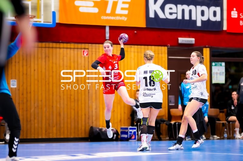 Handball I Frauen I Saison 2024-2025 I 1. Bundesliga I 9. Spieltag I HSG Bensheim/Auerbach - TSV Bayer 04 Leverkusen I 27.12.2024