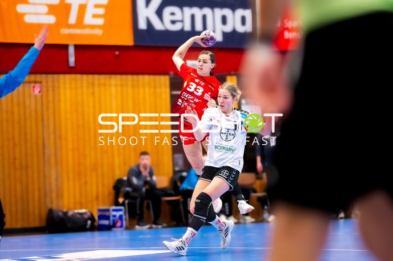 Handball I Frauen I Saison 2024-2025 I 1. Bundesliga I 9. Spieltag I HSG Bensheim/Auerbach - TSV Bayer 04 Leverkusen I 27.12.2024