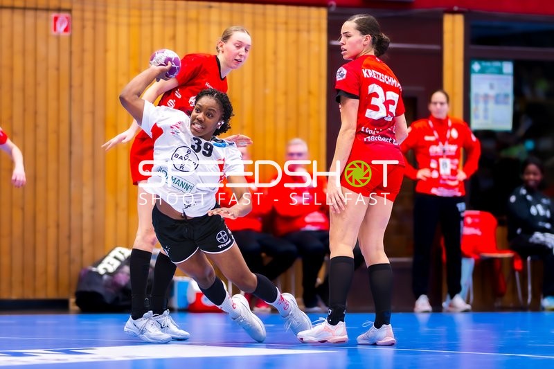 Handball I Frauen I Saison 2024-2025 I 1. Bundesliga I 9. Spieltag I HSG Bensheim/Auerbach - TSV Bayer 04 Leverkusen I 27.12.2024