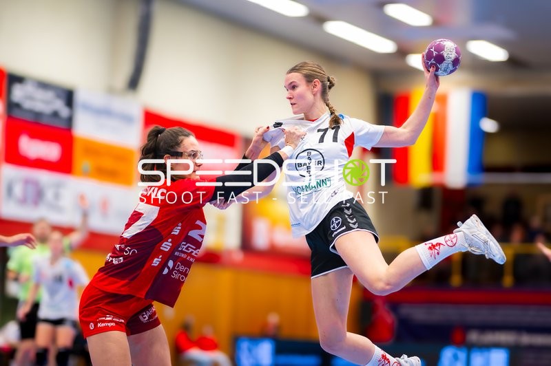 Handball I Frauen I Saison 2024-2025 I 1. Bundesliga I 9. Spieltag I HSG Bensheim/Auerbach - TSV Bayer 04 Leverkusen I 27.12.2024