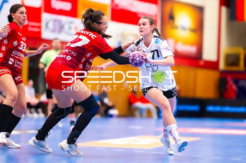 Handball I Frauen I Saison 2024-2025 I 1. Bundesliga I 9. Spieltag I HSG Bensheim/Auerbach - TSV Bayer 04 Leverkusen I 27.12.2024