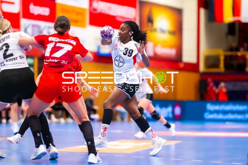 Handball I Frauen I Saison 2024-2025 I 1. Bundesliga I 9. Spieltag I HSG Bensheim/Auerbach - TSV Bayer 04 Leverkusen I 27.12.2024