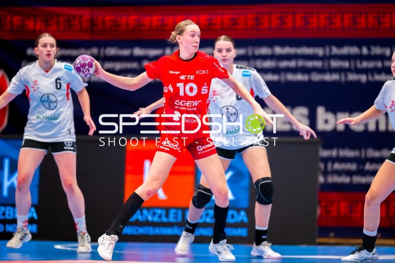 Handball I Frauen I Saison 2024-2025 I 1. Bundesliga I 9. Spieltag I HSG Bensheim/Auerbach - TSV Bayer 04 Leverkusen I 27.12.2024