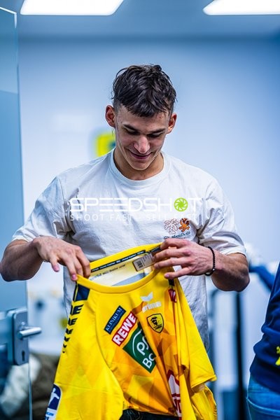 Handball I Herren I Saison 2024-2025 I Daikin Handballbundesliga I Vertragsunterschrift I Gino SteenaertsI 30.12.2024