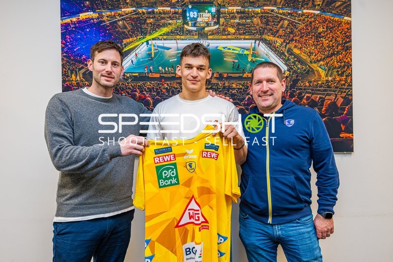 Handball I Herren I Saison 2024-2025 I Daikin Handballbundesliga I Vertragsunterschrift I Gino SteenaertsI 30.12.2024
