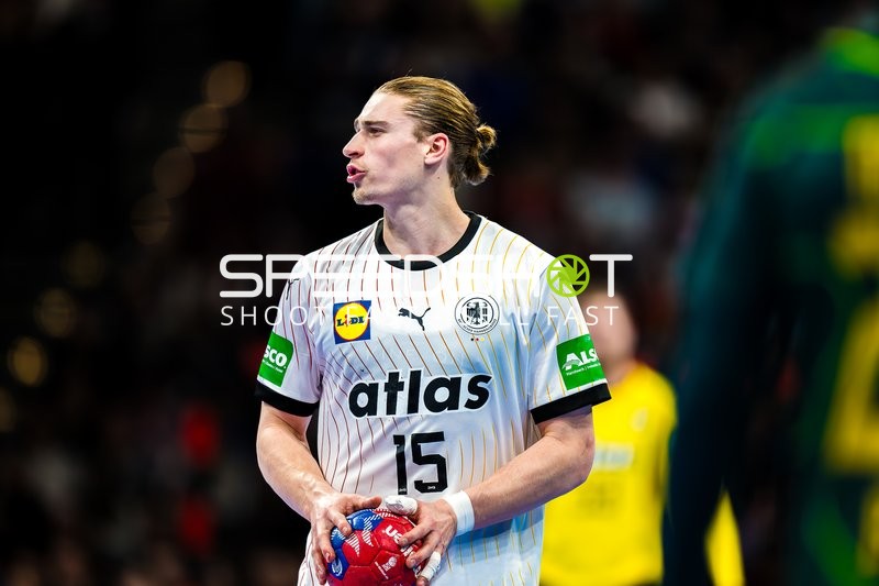 Handball I Herren I Vorbereitung WM 2025 I Testspiel I Deutschland - Brasilien I 11.01.2025