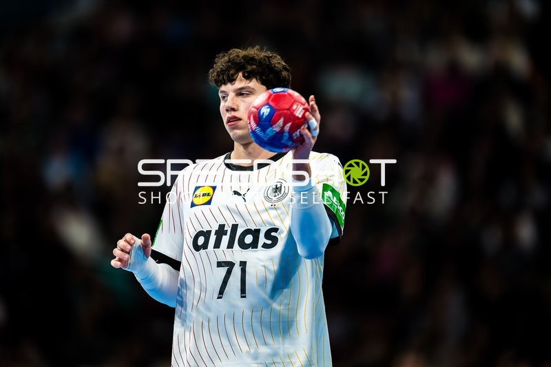 Handball I Herren I Vorbereitung WM 2025 I Testspiel I Deutschland - Brasilien I 11.01.2025