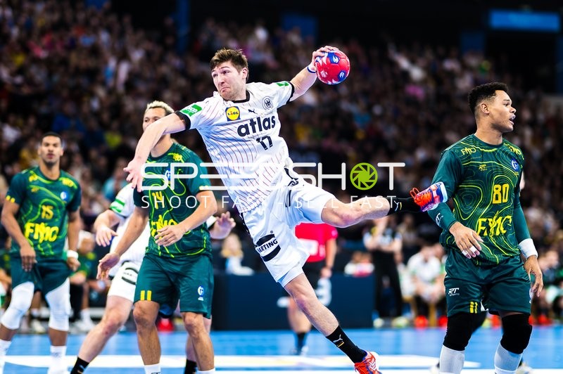 Handball I Herren I Vorbereitung WM 2025 I Testspiel I Deutschland - Brasilien I 11.01.2025