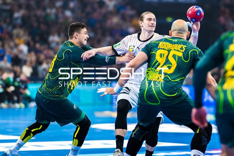 Handball I Herren I Vorbereitung WM 2025 I Testspiel I Deutschland - Brasilien I 11.01.2025