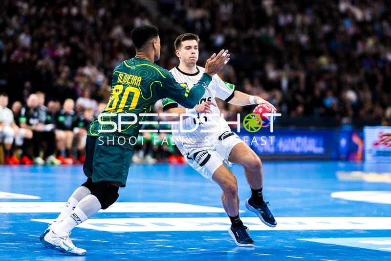 Handball I Herren I Vorbereitung WM 2025 I Testspiel I Deutschland - Brasilien I 11.01.2025