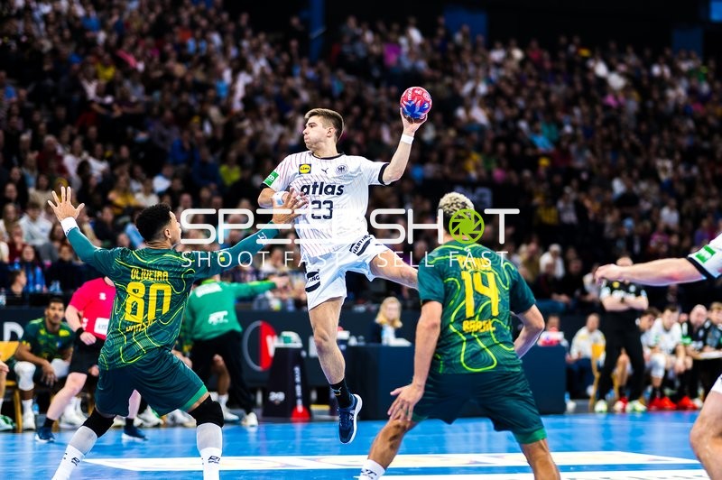 Handball I Herren I Vorbereitung WM 2025 I Testspiel I Deutschland - Brasilien I 11.01.2025