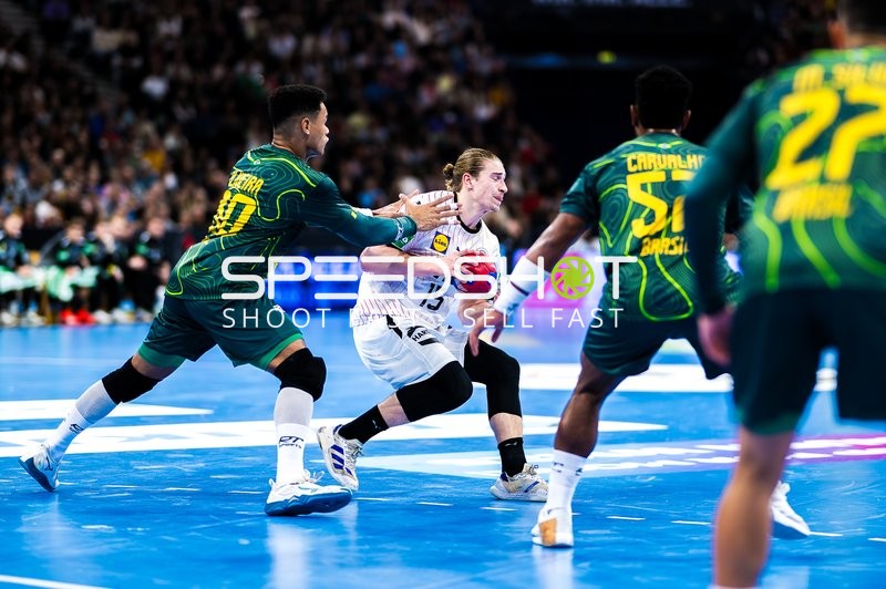 Handball I Herren I Vorbereitung WM 2025 I Testspiel I Deutschland - Brasilien I 11.01.2025
